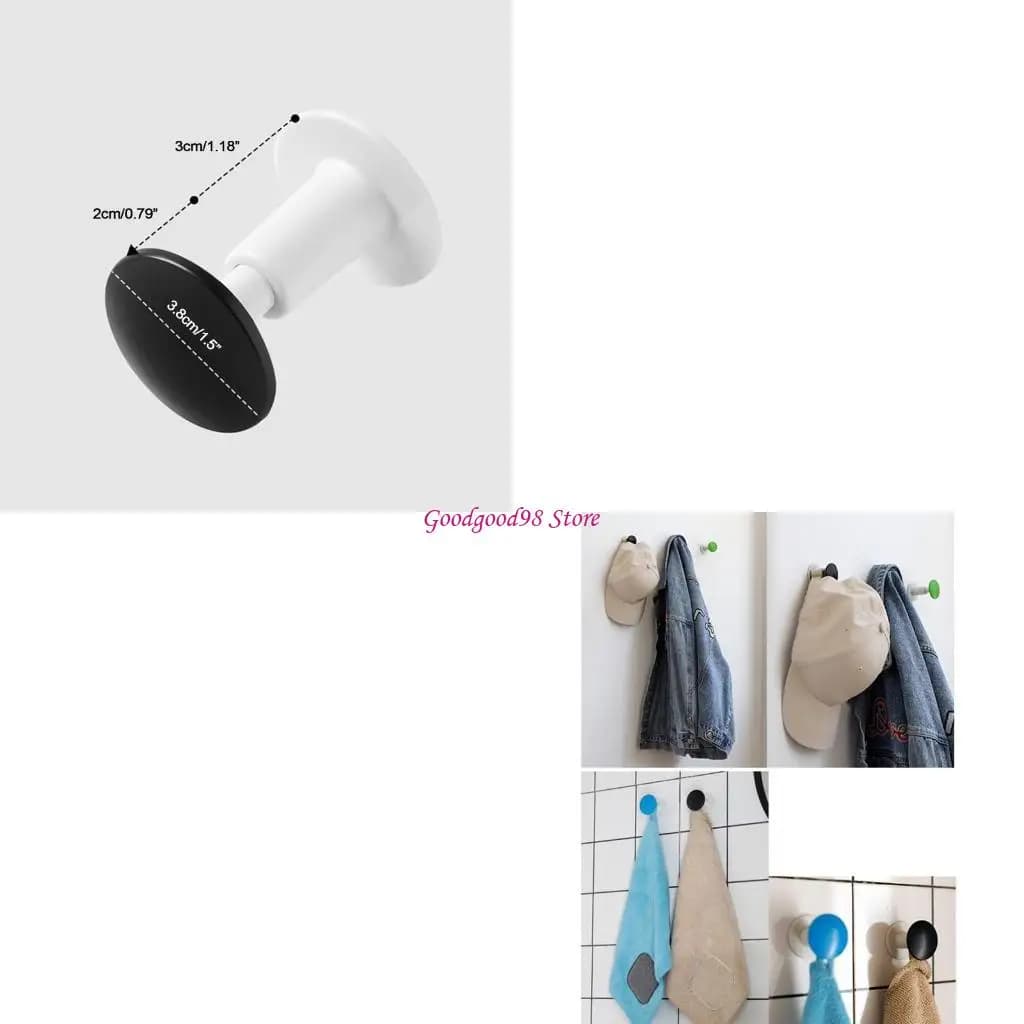 Supporto da parete per cuffie per maggior parte delle cuffie Morsetto per auricolari adesivo per gancio per cuffie