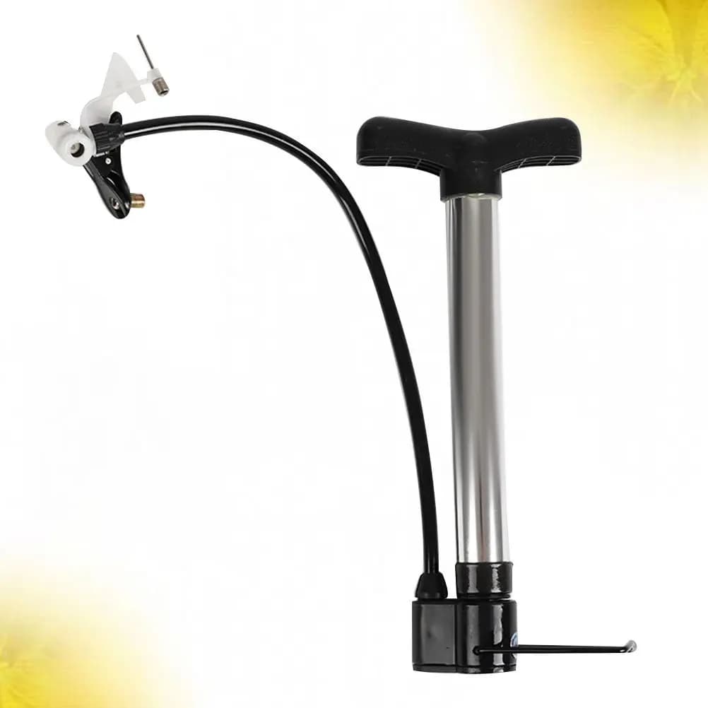 1Pcs Portable High-Pressure Steel Bike Pump Multi-Function Handheld Air Pump for Basketball Football Volleyball Tires Balloons