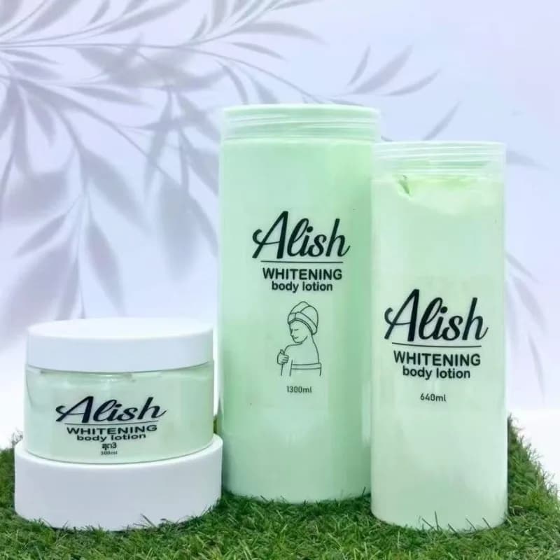 Thai Herbal Skin Glowing Body Milk – Alish Nourishing Brightening Emulsion, Lightweight Moisture Cream for Long-Lasting Silky