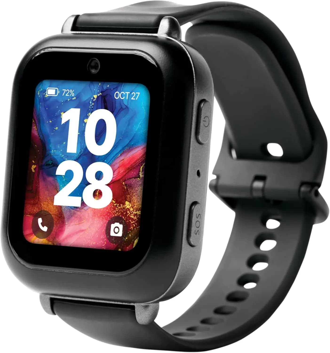 Smartwatch per Bambini con GPS, Pulsante SOS, Funzione Chiamata e Messaggistica, Monitoraggio Video per la Sicurezza