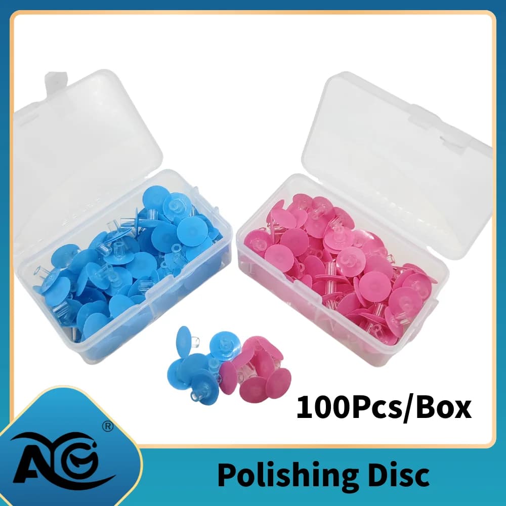 AG 100 Pieces Discs for Finishing and Polishing of Dentali Composites, Dental Whitening Material, Dentistry Polisher