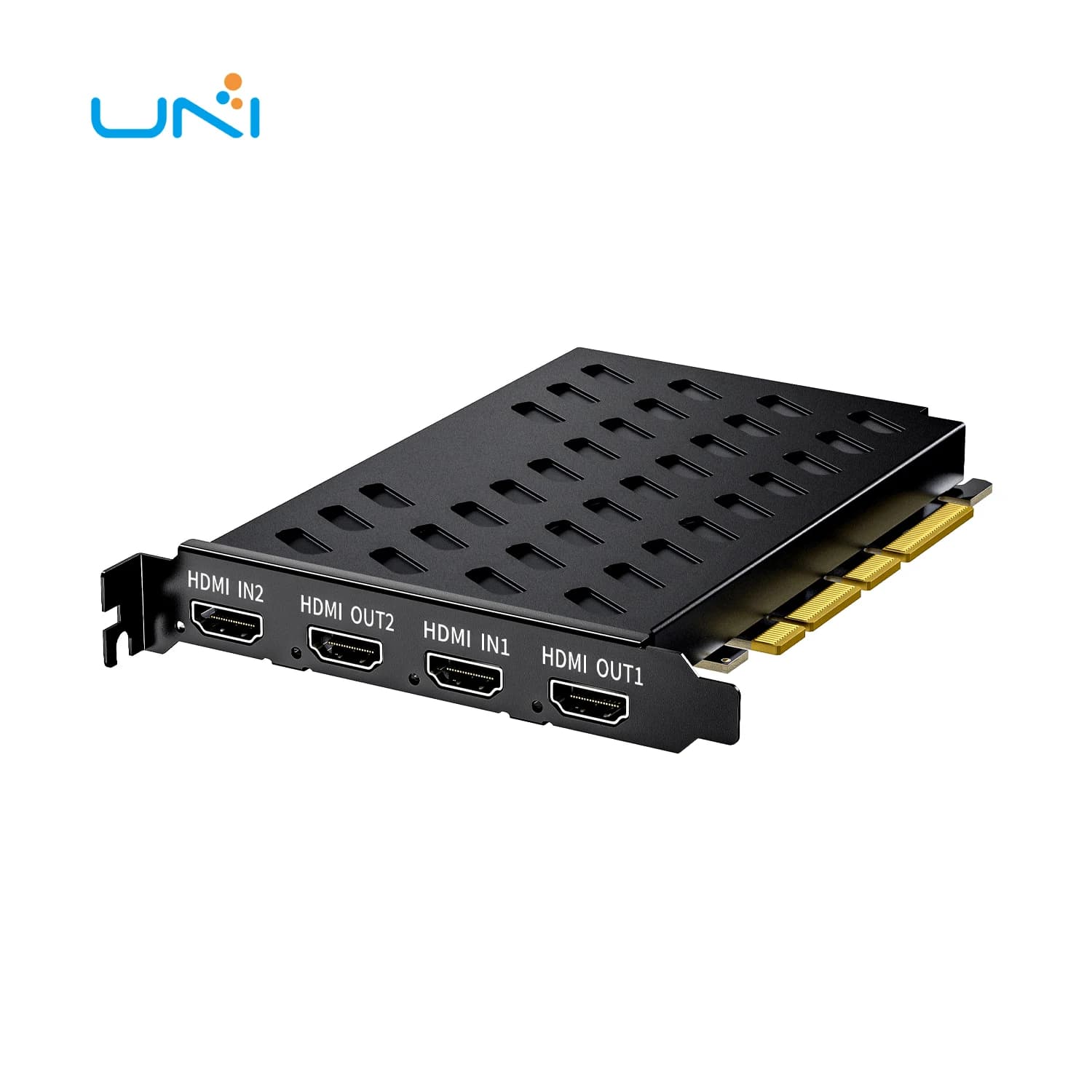Unisheen 2 Channel 4k60 4k hdmi PCI-e Interface Video Capture Card Equipment