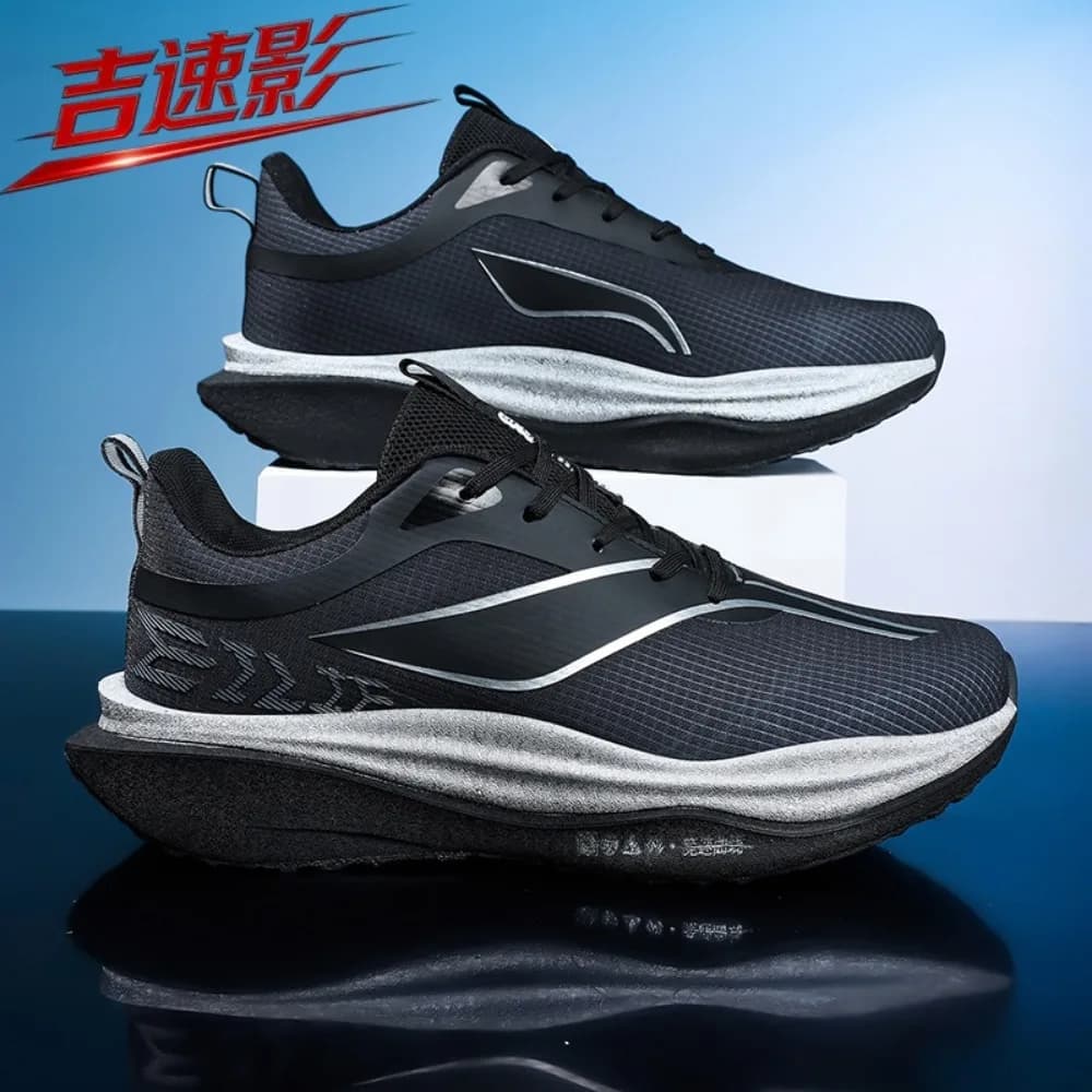2026 Men's Marathon Running Shis Carbon Plate Shock Absorption Casual Sports Shis Lightweight Breathable PU Mesh Upper