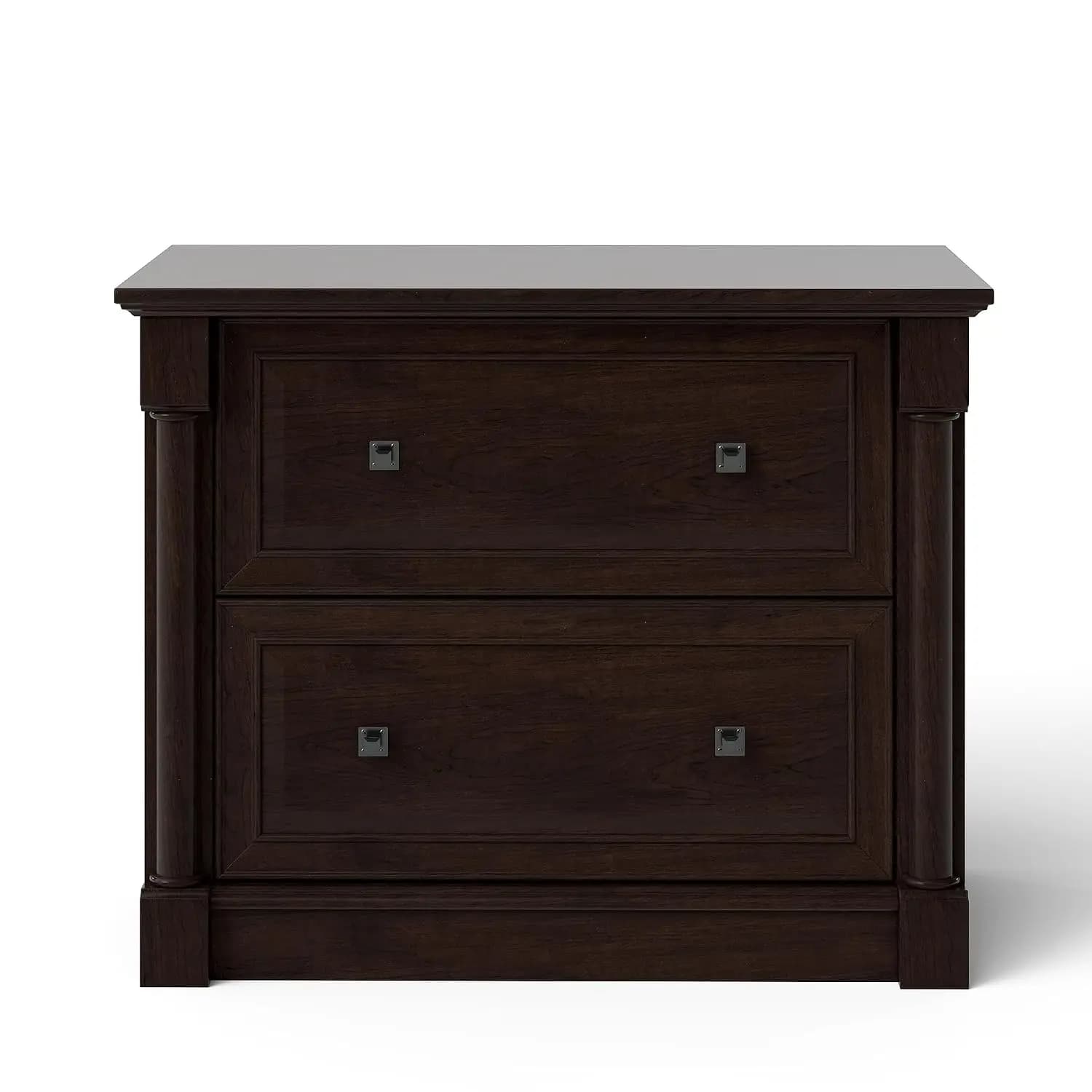 2-Drawer Roman Column File Cabinet, 36.8" Wide Lateral Storage with Hanging Folders, Fits Letter Legal A4,Customized