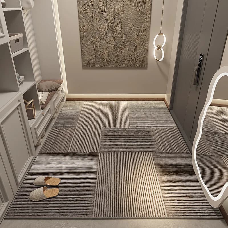 Simple & Solid Living Room Sofa Anti-slip Mat Large area Easy to clean Easy to clean Wardrobe Mat on Bedroom Bedside Table