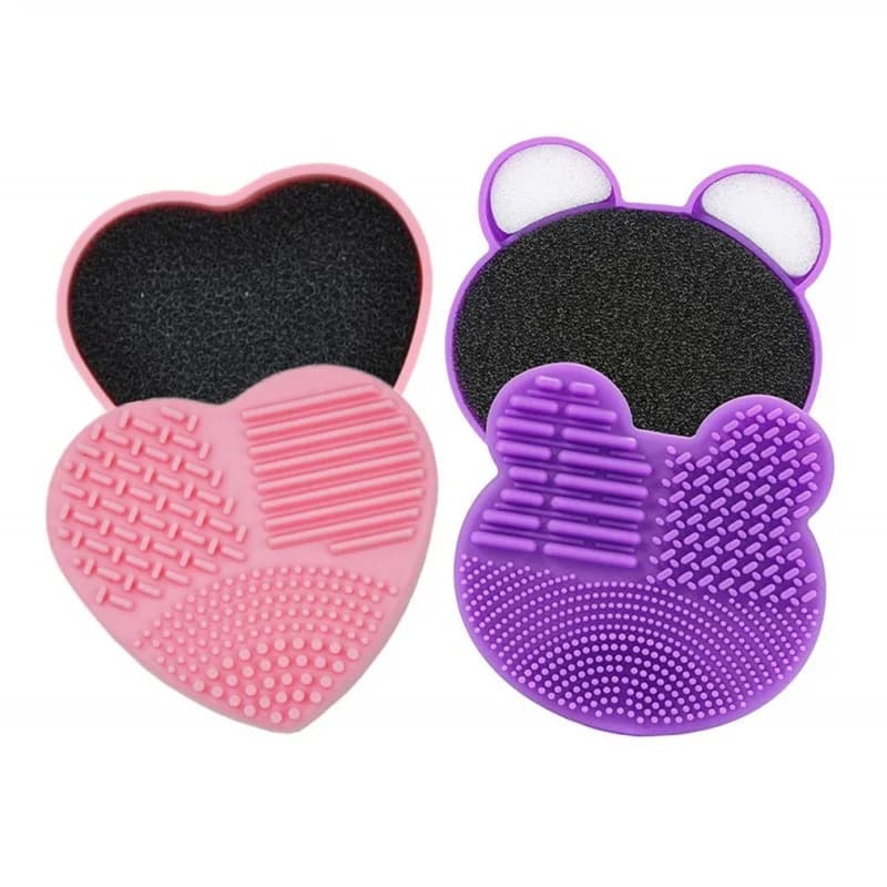 Strumento di pulizia per scrubber cosmetico, custodia per pulizia cosmetica, per interruttore colore spazzola a secco e pulizia bagnata