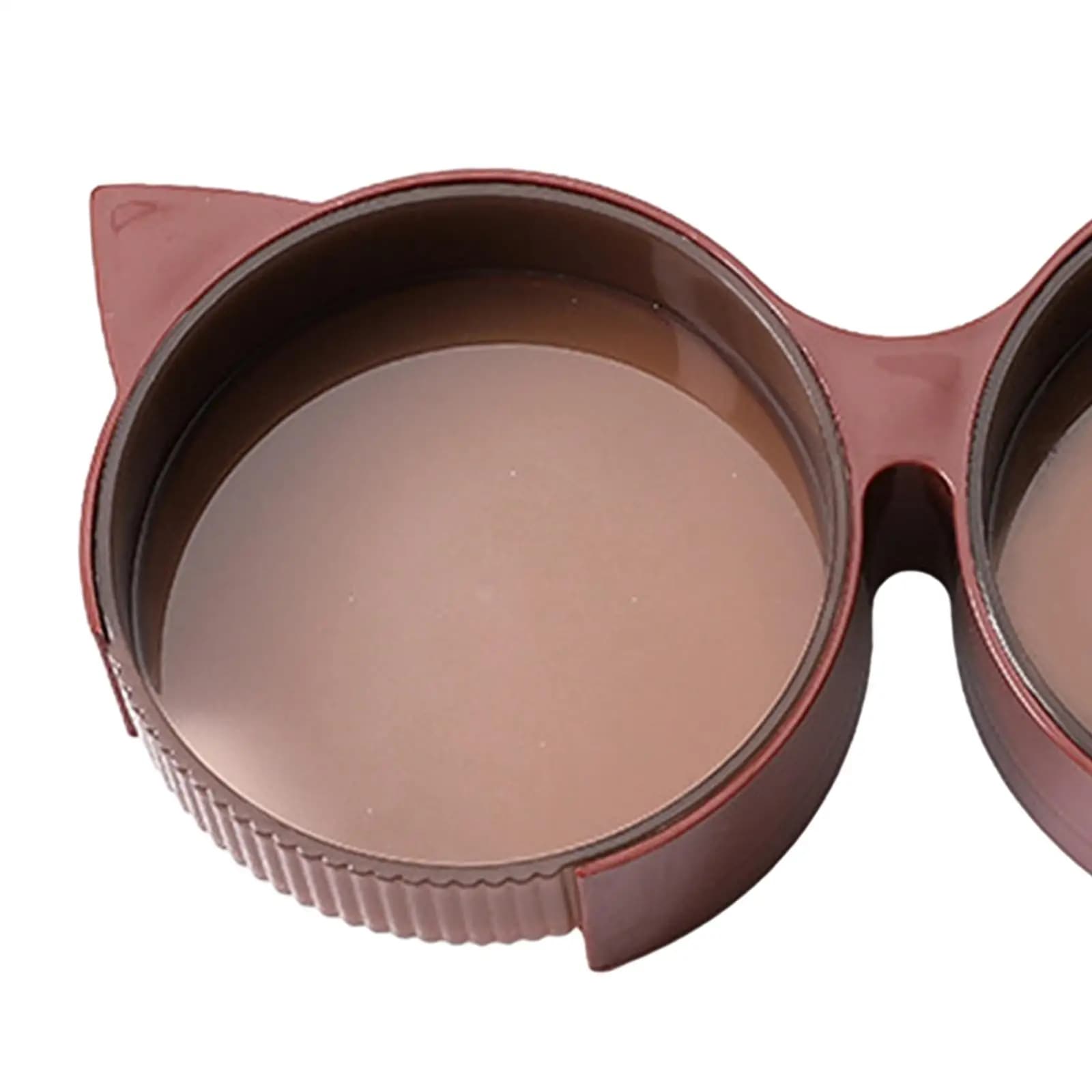 Cat Bowls for Food and Water, Detachable Cat Food and Water Feeder, Pet Double