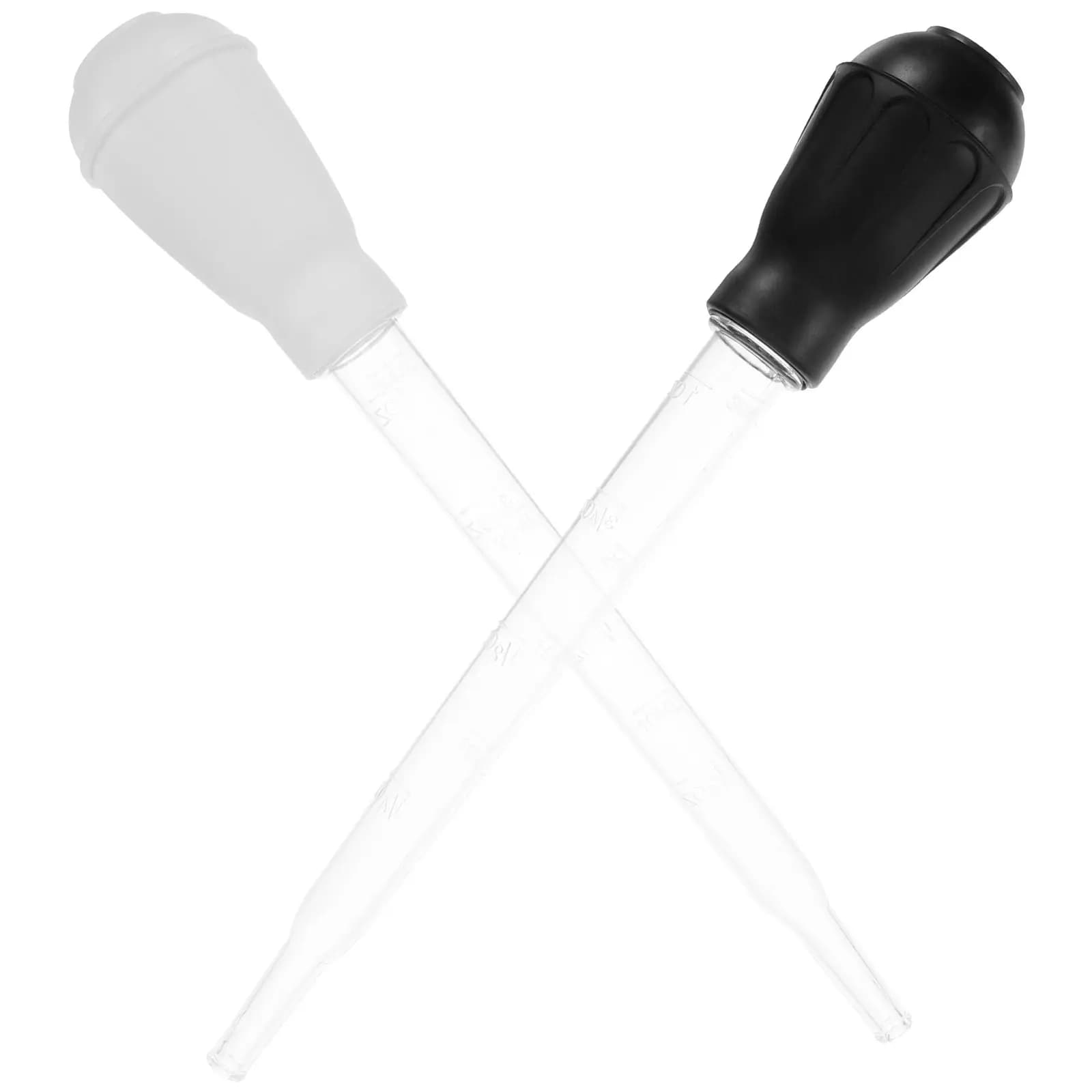 Set di 2 Sottovasi Assorbenti d'Acqua con Tubo di Aspirazione Portatile, Attrezzo da Giardinaggio per Vasi di Fiori Secchi