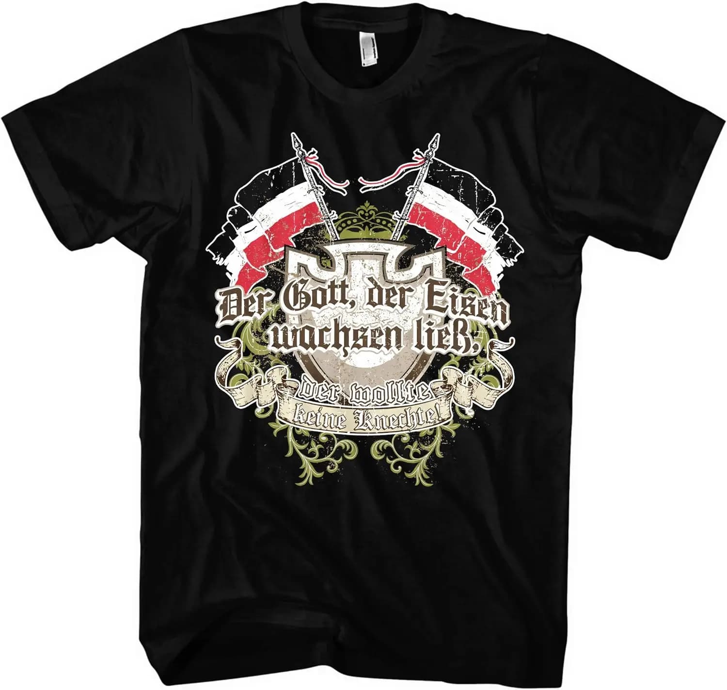 Germany Revolution Nordic Warrior Odin Quote t-shirt 100% cotton or-neck short sleeve summer Casual men's t-shirt size S-3XL
