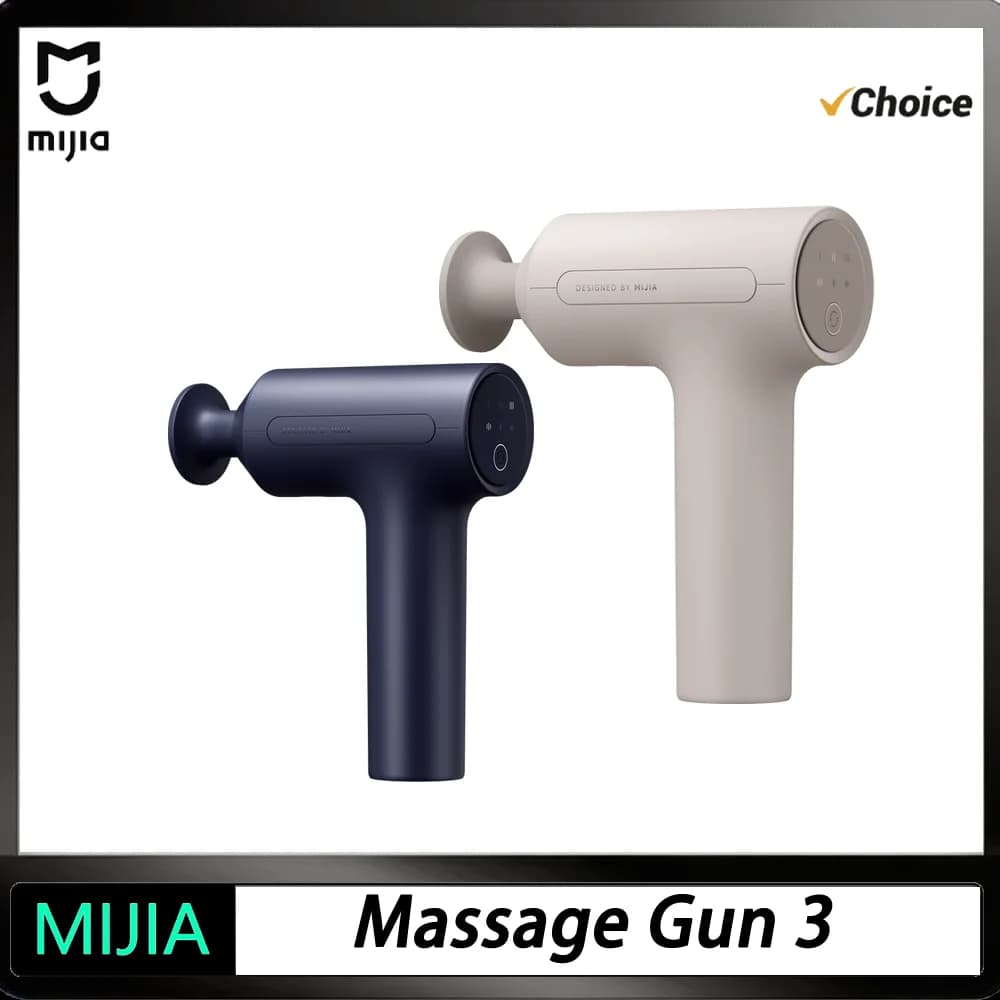 Mijia Fascia Gun 3 Strength Feedback 10mm Deep Relaxation 25kg Thrust 3 Gear Memory 2450mAh Sports Specific Massage Gun