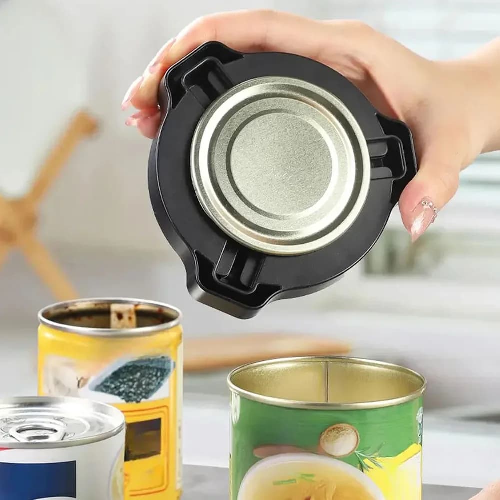 Apriscatole manuali apriscatole multifunzione magneti incorporati apriscatole per birra coperchio per barattolo salvavita strumento di apertura accessori da cucina