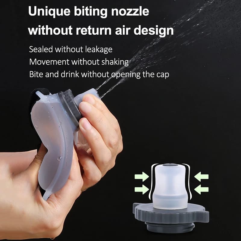 Mini 7 ounces racing pulse water bottle Water bottle Water bottle for storage of wrist Moisturizing pack Soft bottle for marathon horse riding Fitness Climbing