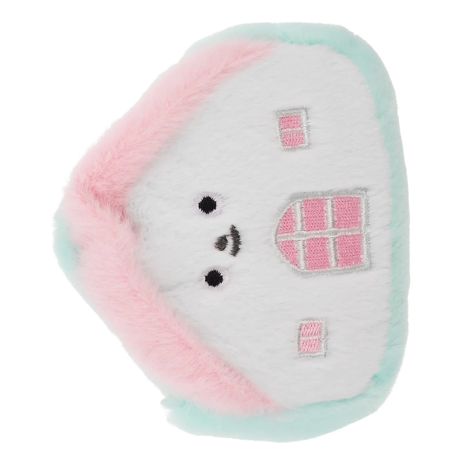Portachiavi a Forma di Casetta, Portamonete Morbido, Mini Pochette per Auricolari e Cavi Dati, Contenitore Portatile Multiuso