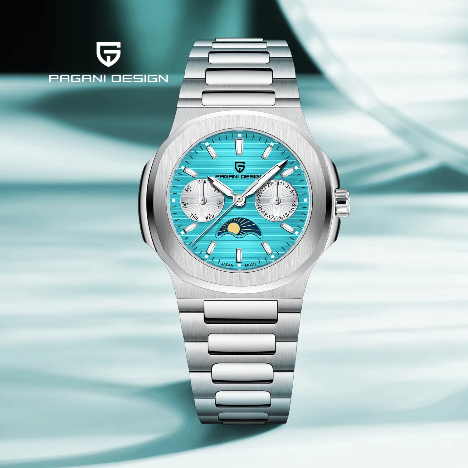 PAGANI DESIGN New Men's Luxury Watch Automatic Chronograph at the Quartz 2026 Women's Multifunctional Sport Watch Gift