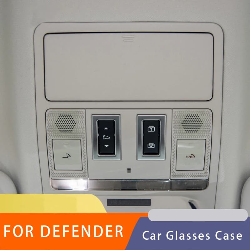 Portaocchiali per Nuovo Defender 90/110 L663, Scatola Originale per Occhiali, Kit di Retrofit per Discovery 5 Jaguar F-Pace
