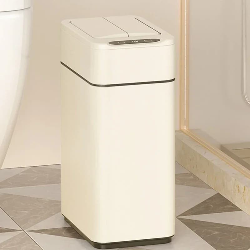 Bidone della spazzatura intelligente 20 litri 9/15l Pattumiera con sensore automatico Pattumiera grande in acciaio inossidabile Bidone della spazzatura da cucina Cestino della spazzatura domestico