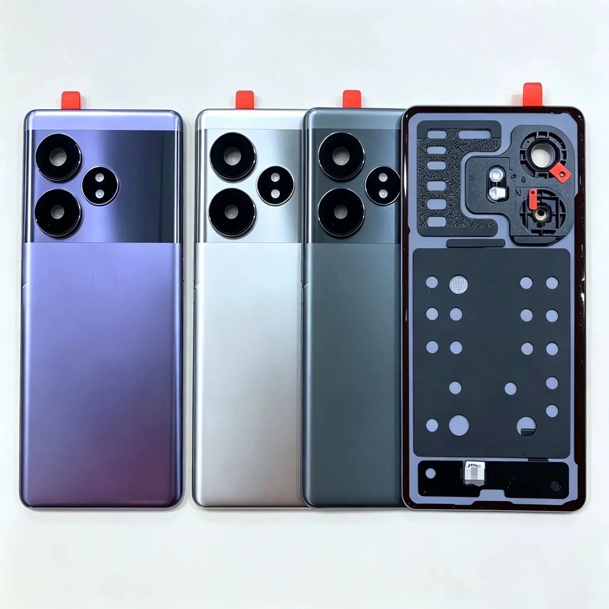 Back Panel Battery Cover For Realme GT Neo6 SE Rear Case Housing Door Mobile Lid Shell with Camera Frame