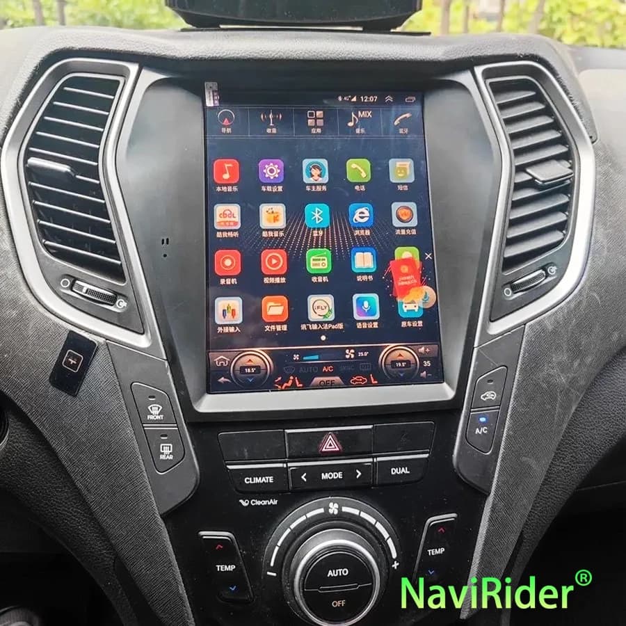 Schermo Touch Screen Android per Hyundai Santa Fe IX45 2013-2018 Autoradio Multimedia Video Player Carplay Auto Stereo GPS Navigazione 4G