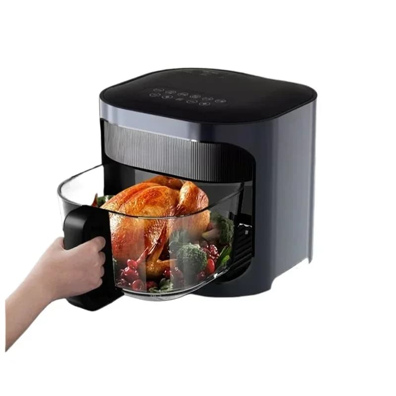 Air fryer household transparent visual large-capacity oven multi-functional integration