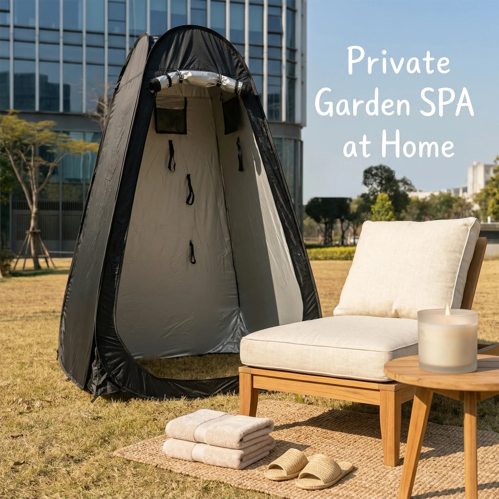 Extra-Large Portable Sunshade Tent Ideal for Spring Outings Beach Camping And Family Gatherings Outdoor Shelter