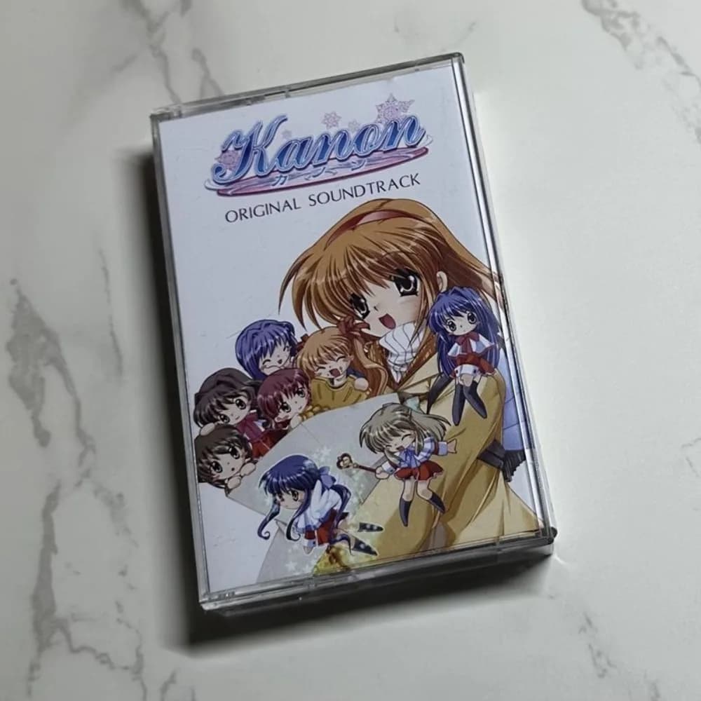 Cassetta del Soundtrack Originale di Kanon – Nuova, Sigillata in Fabbrica, Collezione Classica di Musica Anime per Visual Novel
