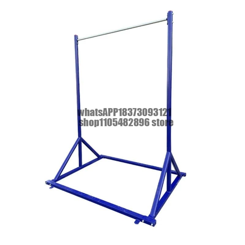 Household horizontal bar fitness equipment horizontal bar mobile outdoor training indoor horizontal bar pull-up ladder wooden