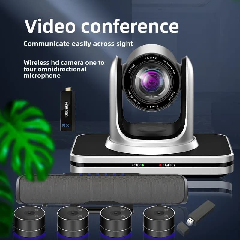 HSD-TZ6W Set wireless per videoconferenze di grandi dimensioni da 120 metri quadrati