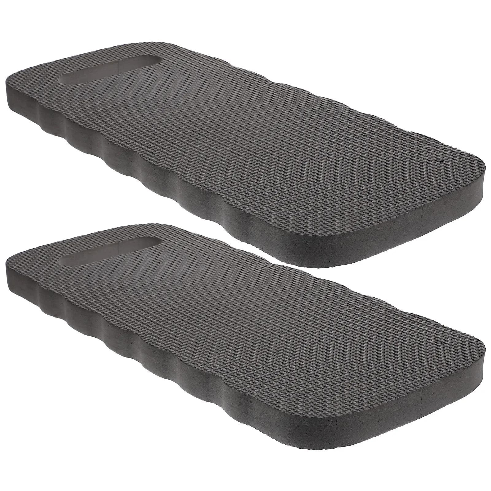 2 Pezzi Comodo Tappetino per Ginocchiere da Giardino con Design Ergonomico, Leggero e Portatile, con Manico Cavo, per Giardino e Yoga