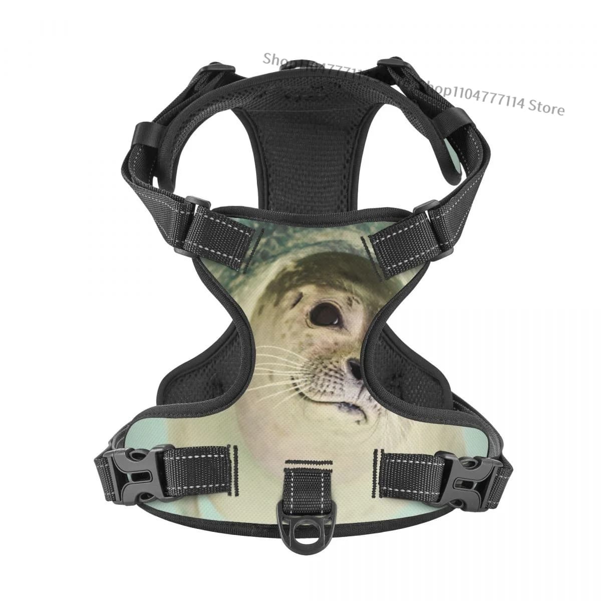 Pettorina per cani per gatti per cani Pettorina per animali regolabile Guarnizione riflettente Servizio viso Addestramento Facile controllo