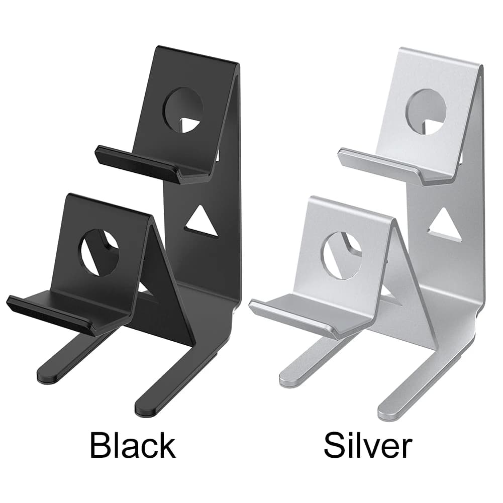 Supporto per Gamepad, Stand da Tavolo Stabile, Supporto per Due Controller di Gioco per Switch/PS5/PS4/Xbox, Accessori per Videogiochi
