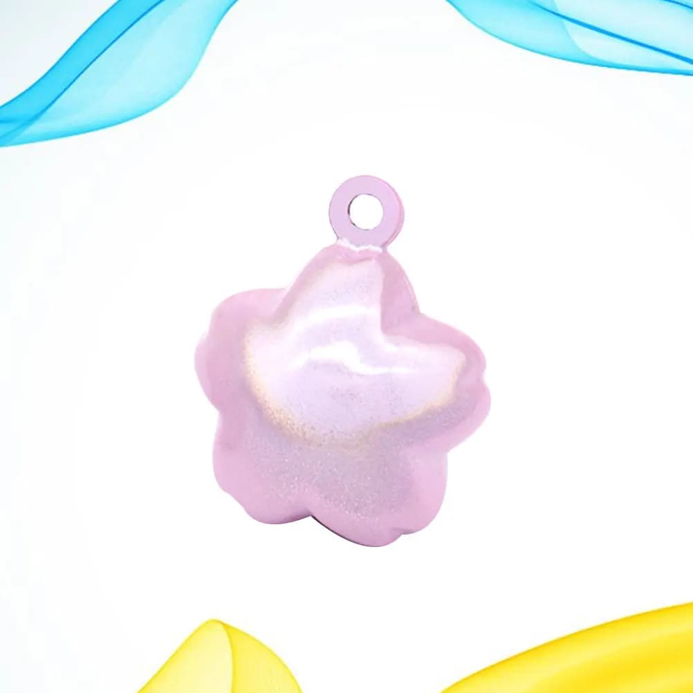 Campanelle d'Acqua Giapponesi a Forma di Fiore di Ciliegio, Impermeabili e Sigillate, Ciondoli per Fai-da-Te, Portachiavi, Decorazione Zaino, Rosa