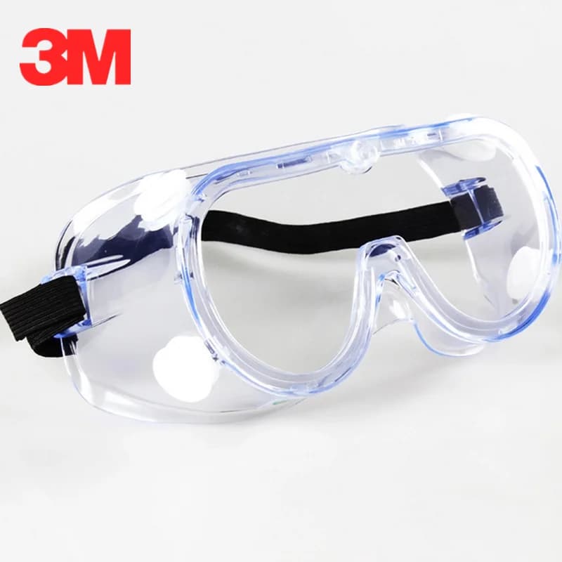 3M 1621 Occhiali Occhiali Anti-Impacto PC Chimici Splash ANSI Z87 Sicurezza Standard Protezione personale Protezione UV Fabbrica