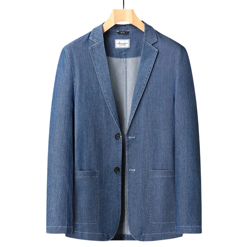 Blazer da uomo moda casual business slim fit festa tutto sport campeggio alpinismo all'aperto giacca da cowboy da viaggio