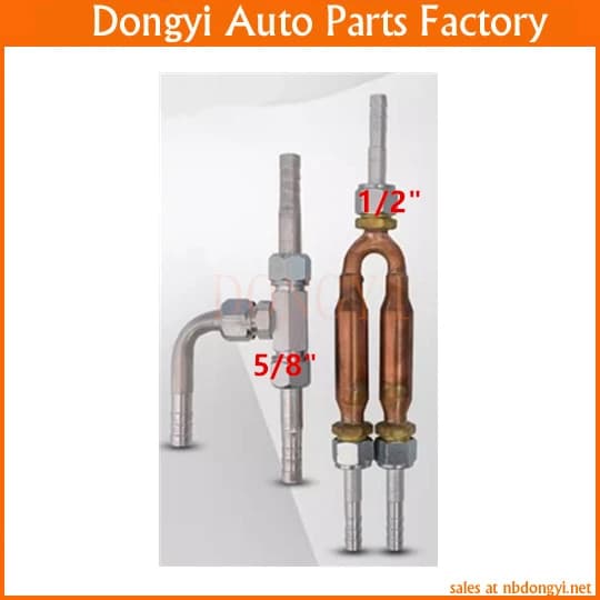 Parti del compressore elettrico del condizionatore d'aria automatico 12V 24V 48V DC connettore parallelo ventola elettronica