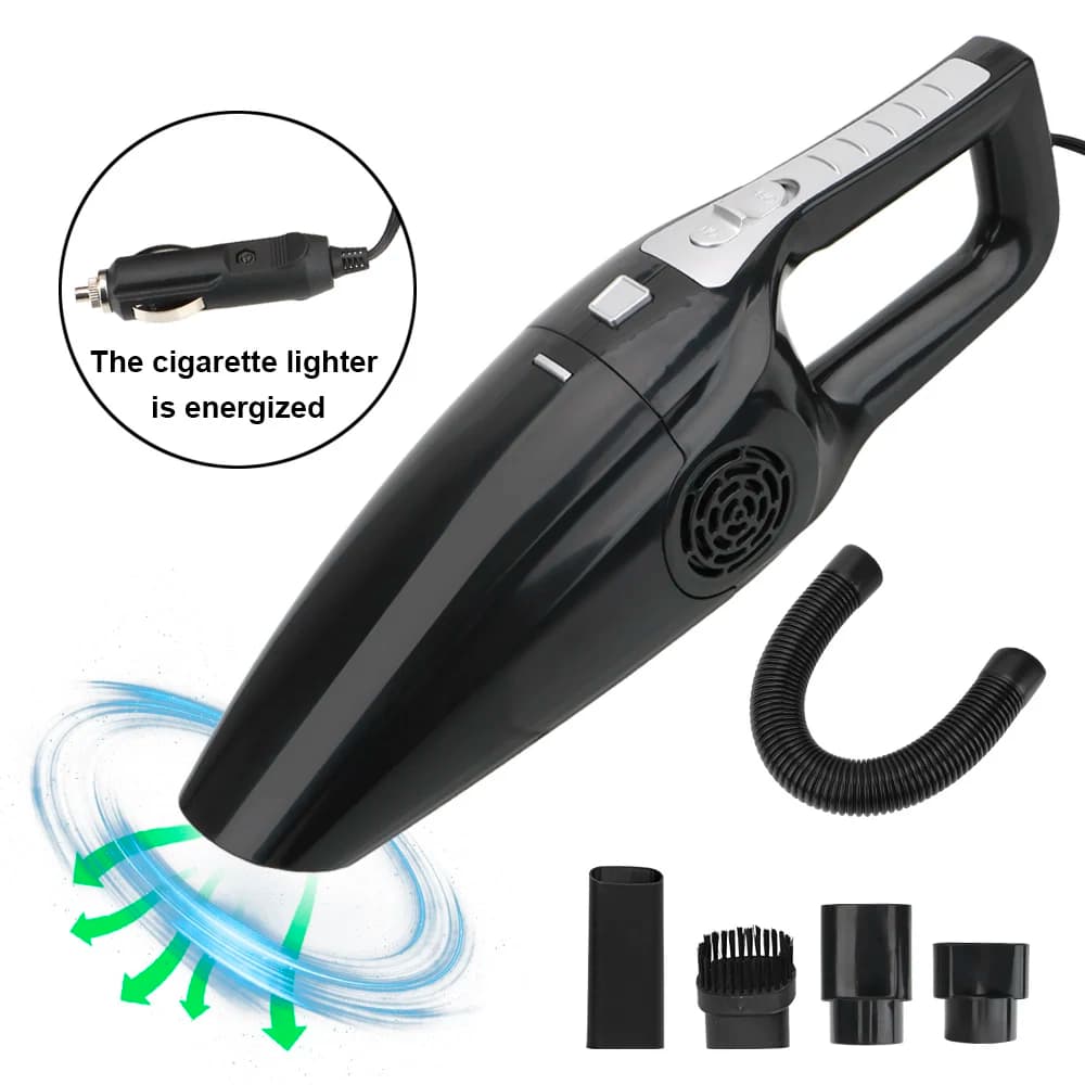 Aspirapolvere per auto potenti Mini aspirapolvere portatili aspirapolvere a doppio uso bagnato e asciutto ad alta aspirazione 12V 120W