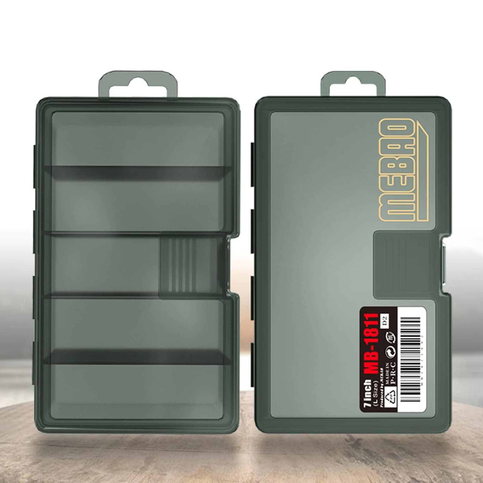 Multifunctional fishing bait box, Waterproof Organizer for Equipment with Memory Foam, Heavy Duty Fishing Container for Foreigners