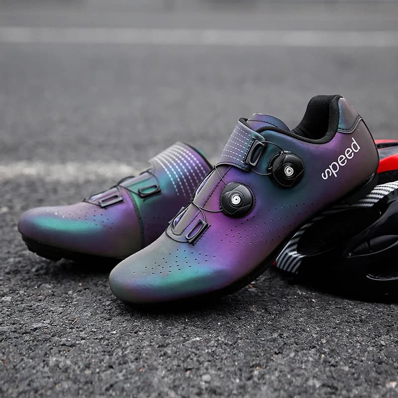 Cycling Sneaker MTB Men Sport Road Bike Boots Flat Racing Speed Sneakers Trail Mountain Bicycle Footwear Spd Pedal Cycling Shoes