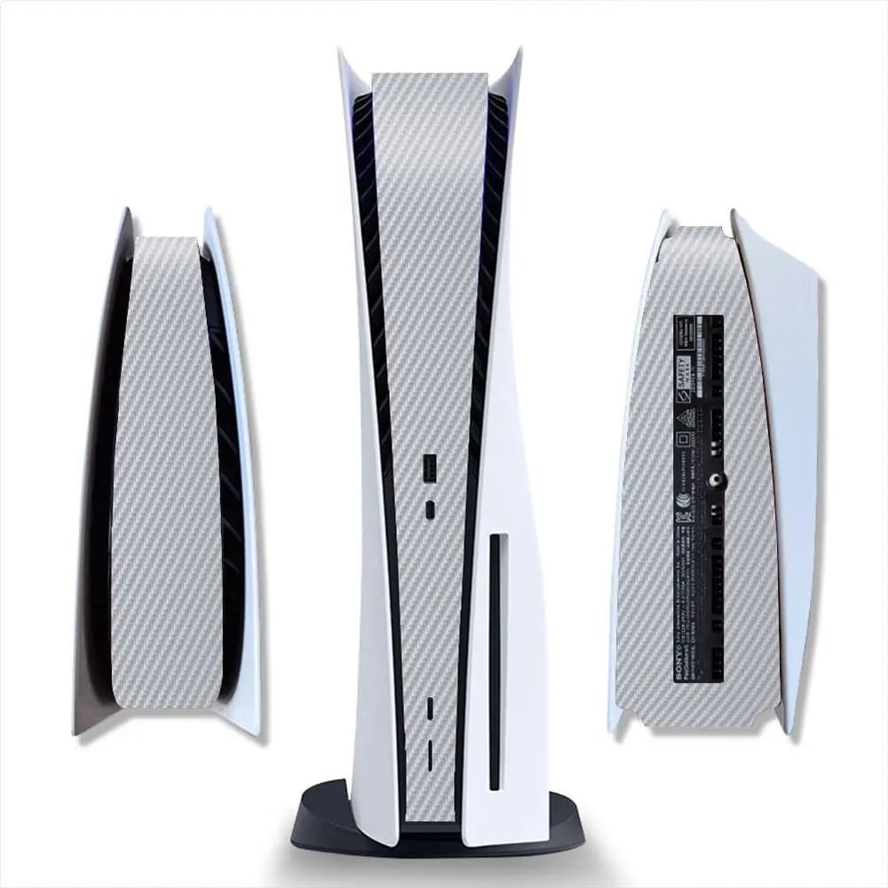 for PS5 Protective Cover Aesthetic Skin Game Console Decor Frosting Sticker Strip Sticker Protective Film For PS5