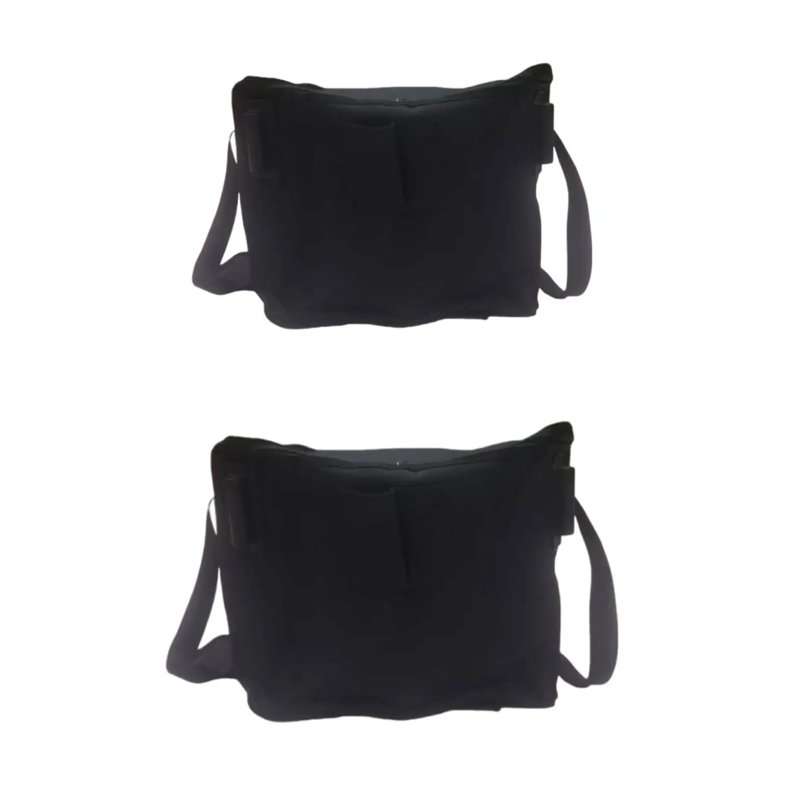 Tennis Ball Storage Bag with Wide Opening Fabric Pickleball Ball Bag for Training Cart Sports Practice Replacement