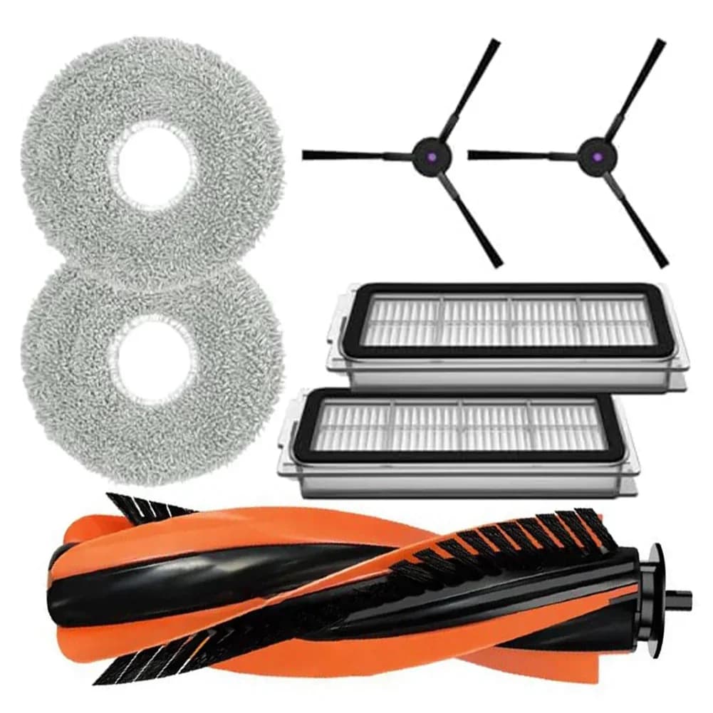 Kit di ricambio con spazzola principale, filtro e panno per robot aspirapolvere Cecotec Conga M100 Spin AI - Ricambi e accessori per elettrodomestici