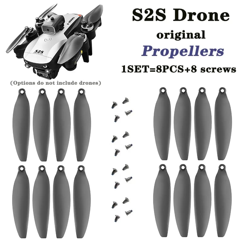 For spare parts of the S2S LS-S2S drone mini quadcopter LS-S2S set of wind propeller accessories