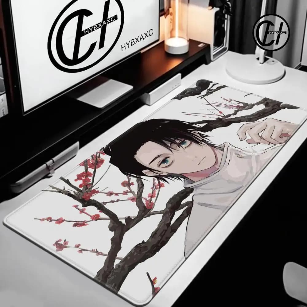 Anime Viola Mouse Pad HD XXL Yuta Okkotsu Game keyboard mat Laptop Jujutsu Kaisen Mousepad PC Gamer Cabinet Extended desk mat