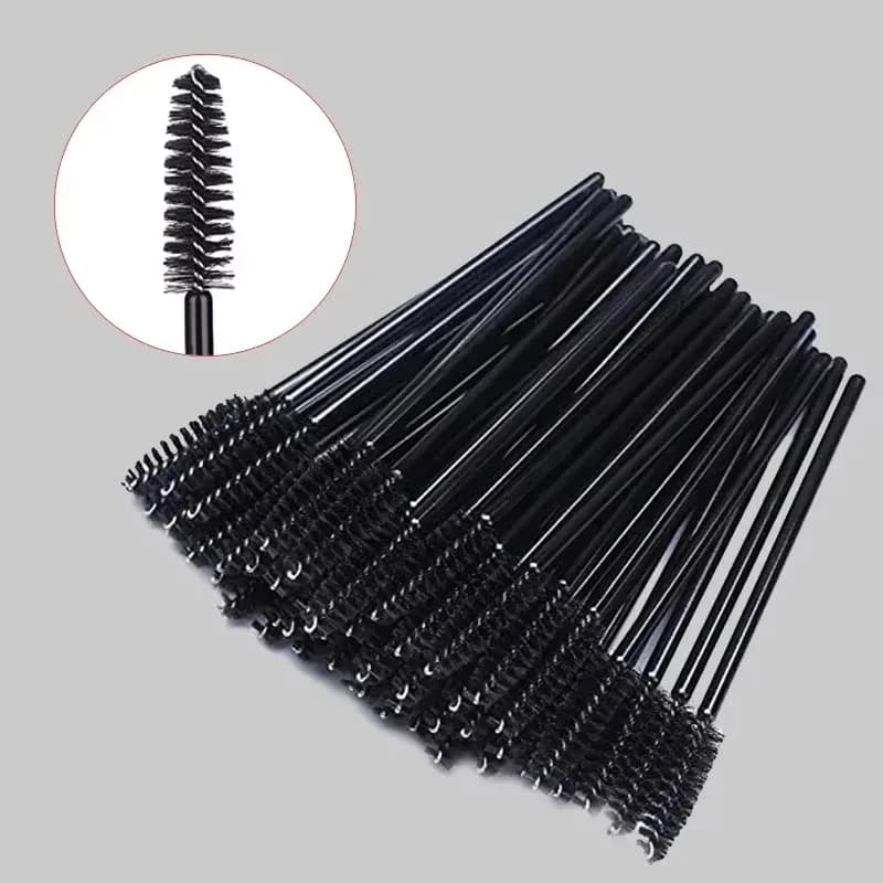 50 pcs U.S. Makeup Tools And Drop Brushes For Eyelash Extension Tools Eyebrow Brush Mascara Sticks Applicator Spoolers