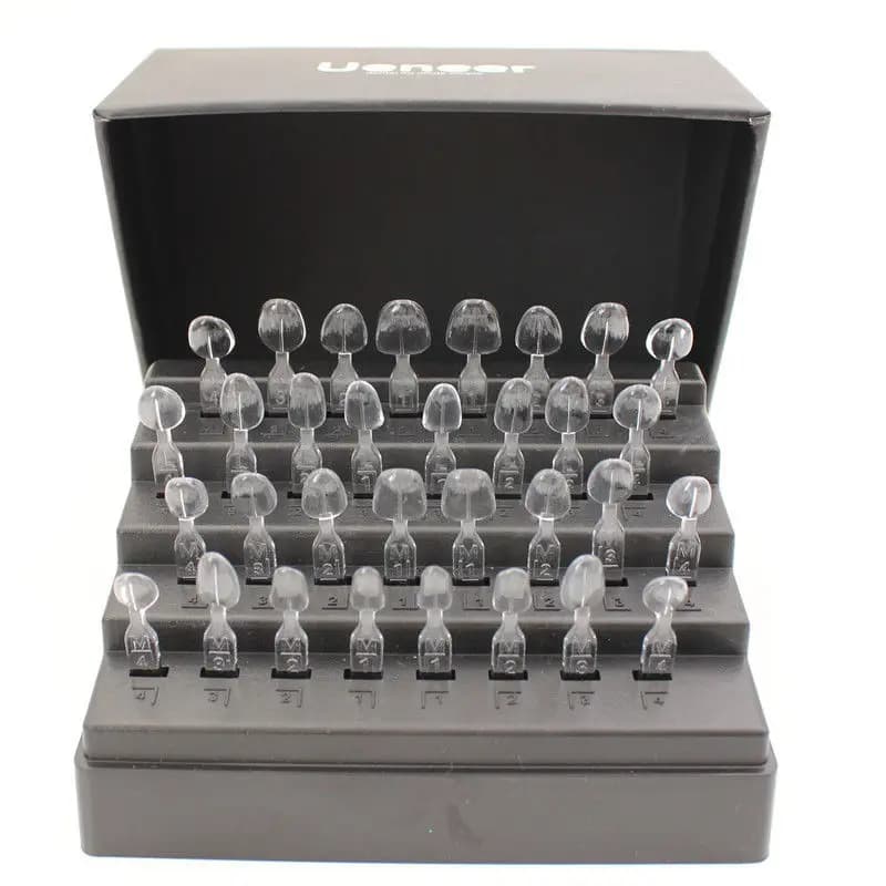 Dental front veneer mold kit Composite resin mold Photopolymerization Teeth whitening