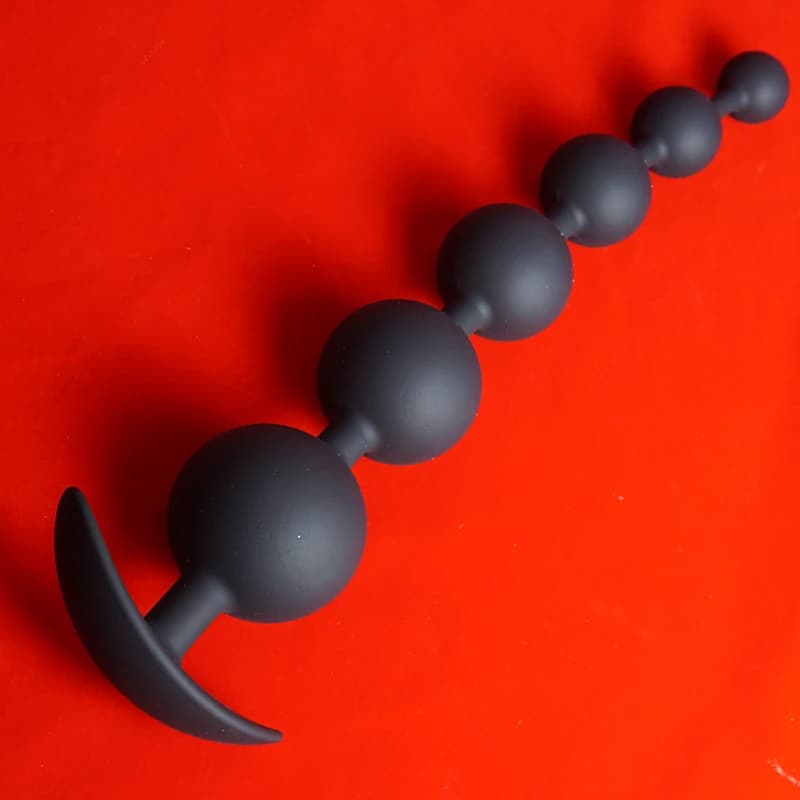 Long Annals Anal Beads Balls Training Sex Toys,Silicone Anus Ass But Butt Plugs,Analplug Buttplug Butplug,Prostate Massage