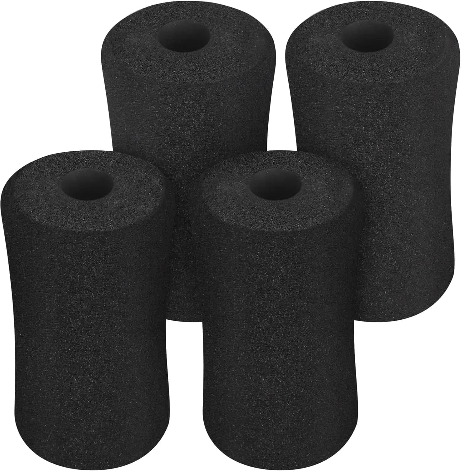 Foam Bearing Rollers, Gym Spare Parts for Leg Bearing Set - 4-piece Extension Weight Bench, Spare Roller Set with Leg