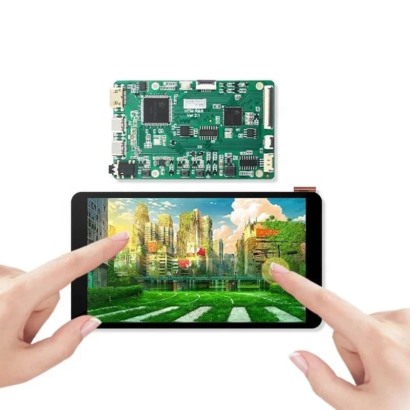 Hot Sale Hot Sale LCD Display Inch I2c Touch Controller Design 1080p FHD IPS Panel LCD Display Screen for Raspberry Pi Linux In