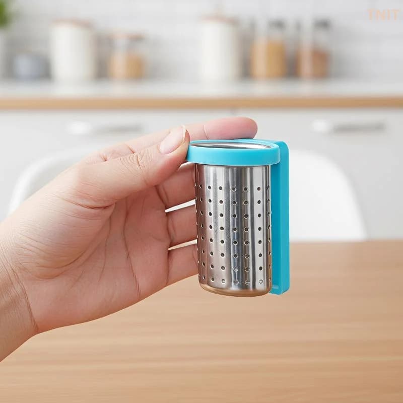 [J] Great Stainless Steel Tea Diffuser Precise Holes Smooth Outflow Herbal Tea Infuser