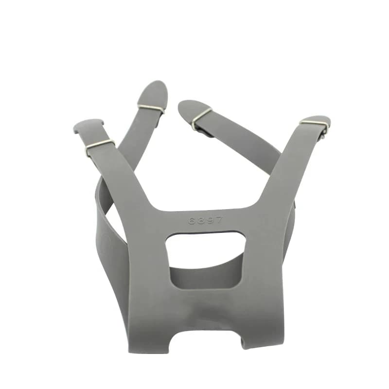 6897 Fascia per capelli 6700/6800/6900 Kit maschera respiratoria Sostituisci la cinghia Adujust Quattro imbracatura fissa per maschera antigas in gomma resistente e durevole