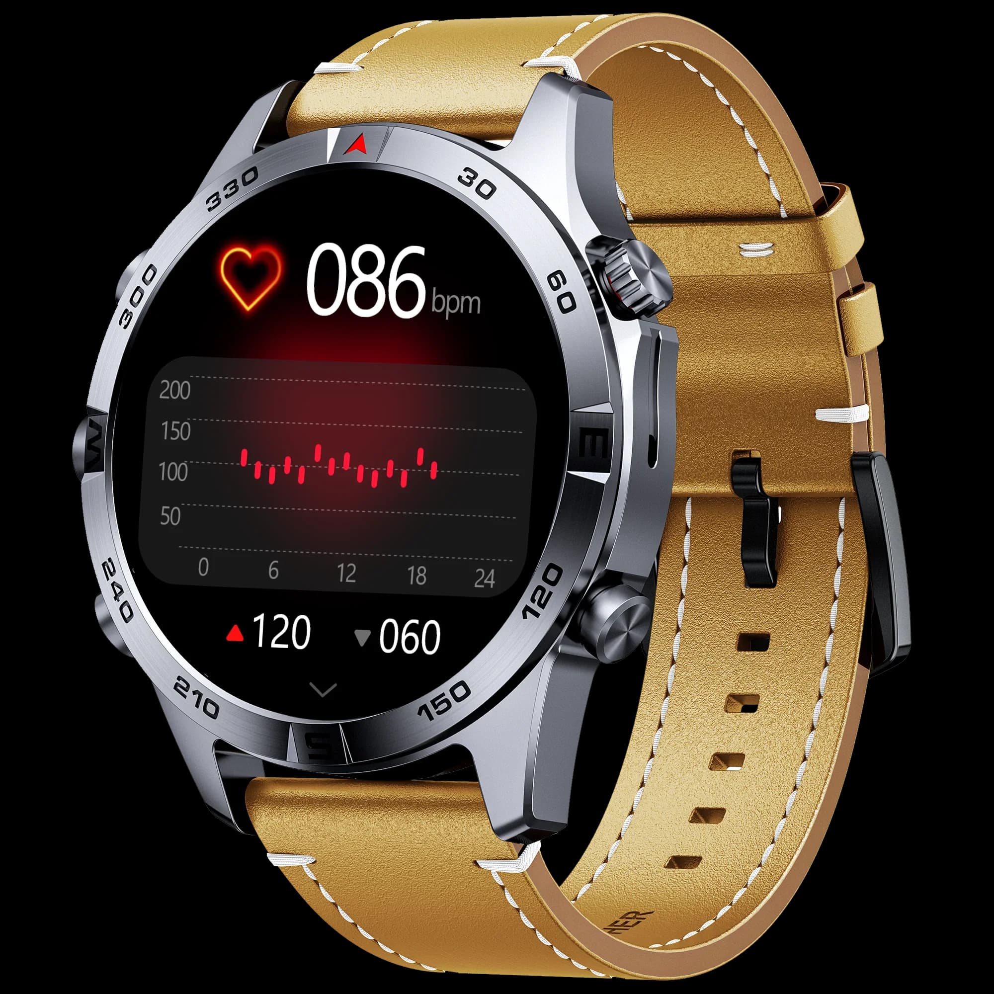 Smartwatch GPS G7 Glonass Dual Core per Sport all'Aperto, Posizionamento Professionale, Display Continuo per 12 Ore